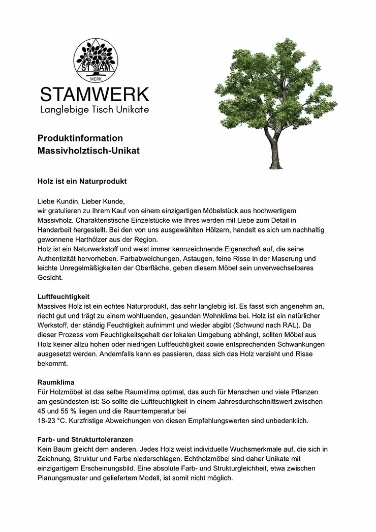 Tamara Tisch-Unikat Jutta & Thomas, Bild 4 von 6