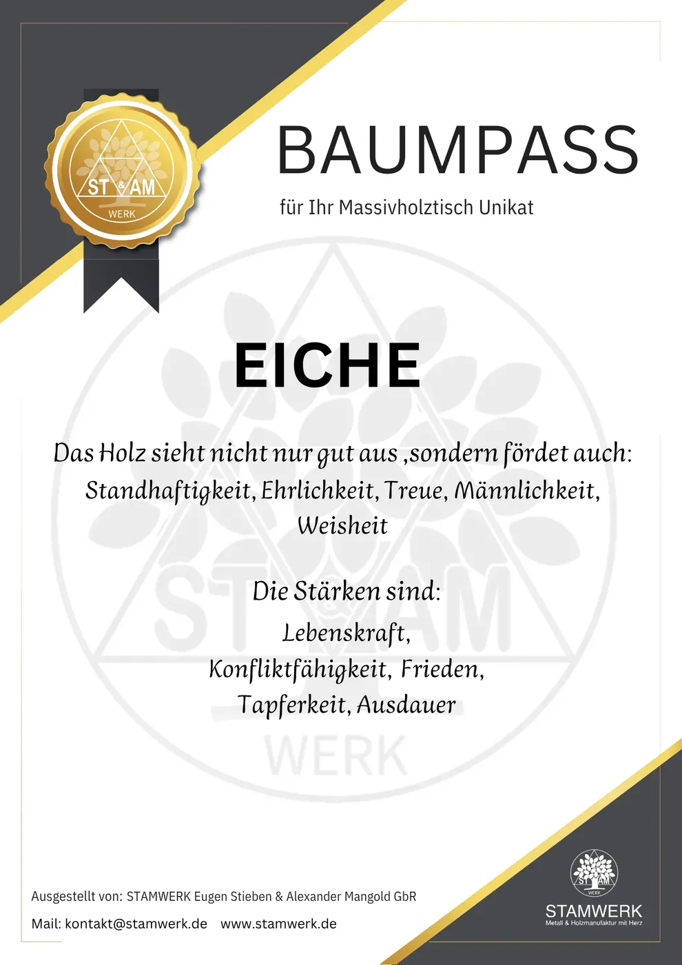Tamara Tisch-Unikat Jutta & Thomas, Bild 2 von 6